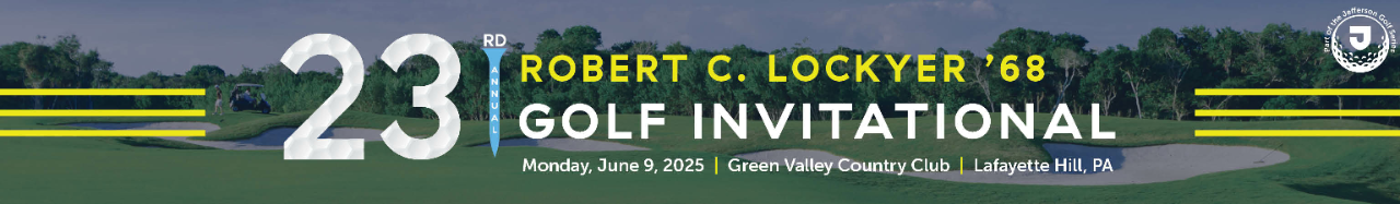 20th Annual Robert C. Lockyer ’68 Golf Invitational