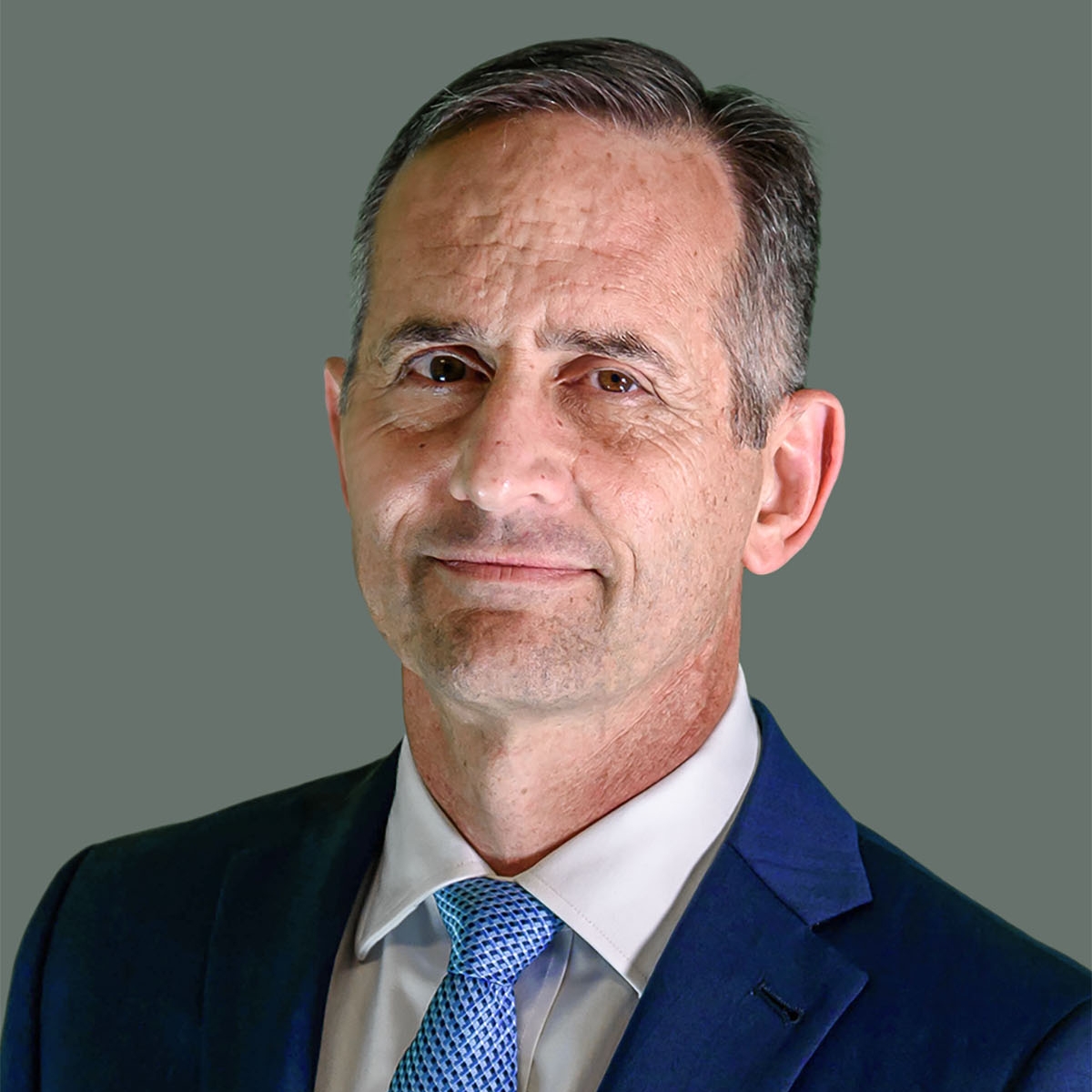 This image shows a portrait photo of Philip Wedegaertner, PhD