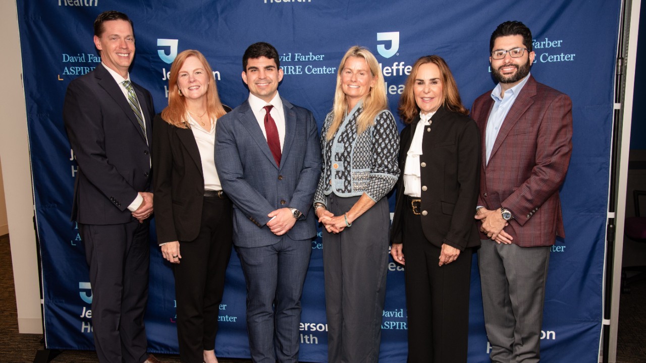 This image shows left to right Dr. Said Ibrahim, Dr. Amanda Hull, Dr. Lucas Zullo, and Dr. Matthew Wintersteen.